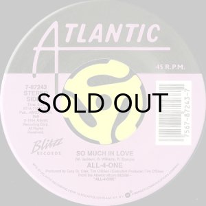 画像2: ALL-4-ONE / I SWEAR b/w SO MUCH IN LOVE (45's) (2)