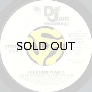 画像2: BLACK FLAMES / ARE YOU MY WOMAN? (45's) (WHITE PROMO) (2)
