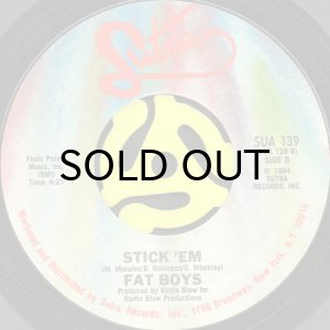 画像2: FAT BOYS / CAN YOU FEEL IT b/w STICK 'EM (45's) (2)
