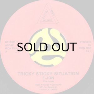 画像1: E-JON / TRICKY STICKY SITUATION b/w FREAK ROCK (SHAKE YOUR BOOTY) (45's) (1)