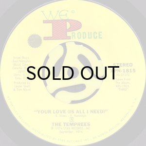画像2: THE TEMPREES / I LOVE, I LOVE b/w YOUR LOVE (IS ALL I NEED) (45's) (2)