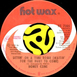 画像1: HONEY CONE / SITTIN' ON A TIME BOMB (45's) (1)