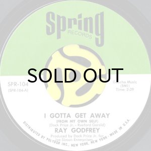 画像1: ROY GODFREY / I GOTTA GET AWAY b/w SHERRY WASHINGTON (45's) (1)