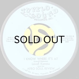 画像2: LAVELL KAMMA AND HIS AFRO SOUL REVIEW / SOFT SOUL b/w I KNOW WHERE IT'S AT (45's) (2)