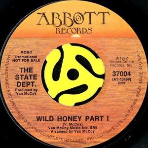 画像2: THE STATE DEPT. / WILD HONEY (45's) (PROMO) (2)