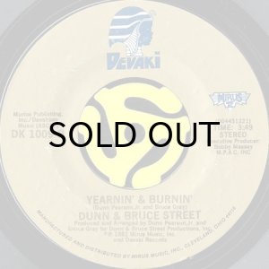 画像2: DUNN & BRUCE STREET / SHOUT FOR JOY b/w YEARNIN' & BURNIN' (45's) (2)