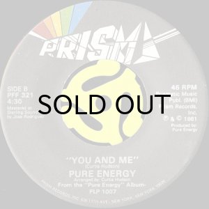 画像2: PURE ENERGY / COME CLOSER b/w YOU AND ME (45's) (2)
