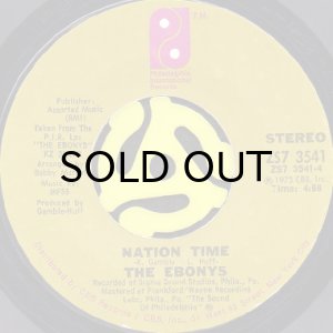 画像2: THE EBONYS / I BELIEVE b/w NATION TIME (45's) (2)