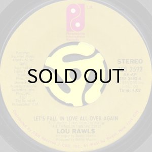画像2: LOU RAWLS / YOU'LL NEVER FIND ANOTHER LOVE LIKE MINE (45's) (2)