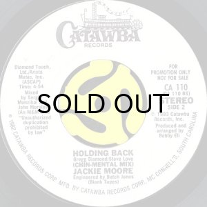 画像2: JACKIE MOORE / HOLDING BACK (45's) (WHITE PROMO) (2)