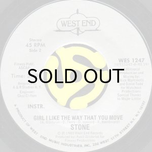 画像2: STONE / GIRL I LIKE THE WAY THAT YOU MOVE (45's) (2)