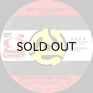 画像1: THE BATTALION TWEED / BUT IT'S ALRIGHT (45's) (1)