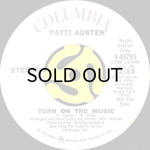 画像2: PATTI AUSTEN (PATTI AUSTIN) / TURN ON THE MUSIC (45's) (WHITE PROMO) (2)