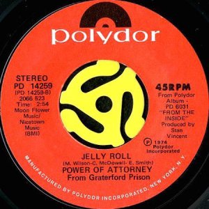 画像2: POWER OF ATTORNEY / TURN AROUND b/w JELLY ROLL (45's) (2)
