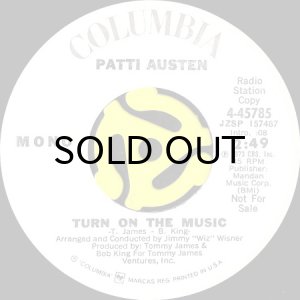 画像1: PATTI AUSTEN (PATTI AUSTIN) / TURN ON THE MUSIC (45's) (WHITE PROMO) (1)