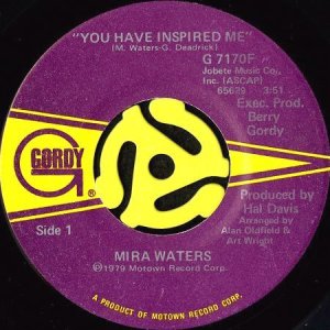 画像1: MIRA WATERS / YOU HAVE INSPIRED ME (45's) (1)