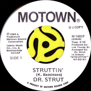 画像1: DR. STRUT / STRUTTIN' (45's) (WHITE PROMO) (1)