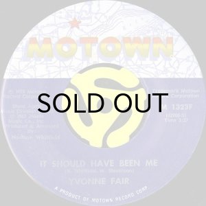 画像2: YVONNE FAIR / WALK OUT THE DOOR IF YOU WANNA b/w IT SHOULD HAVE BEEN ME (45's) (2)