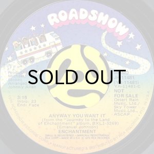 画像1: ENCHANTMENT / ANYWAY YOU WANT IT (45's) (PROMO) (1)