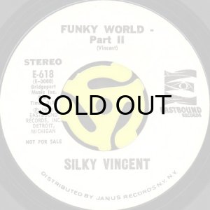 画像2: SILKY VINCENT / FUNKY WORLD (45's) (WHITE PROMO) (2)