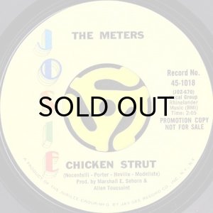 画像2: THE METERS / CHICKEN STRUT (45's) (PROMO) (2)