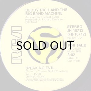 画像2: BUDDY RICH AND THE BIG BAND MACHINE / SPEAK NO EVIL (45's) (PROMO) (2)