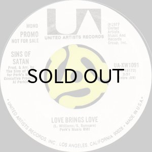 画像2: SINS OF SATAN / LOVE BRINGS LOVE (45's) (PROMO) (2)