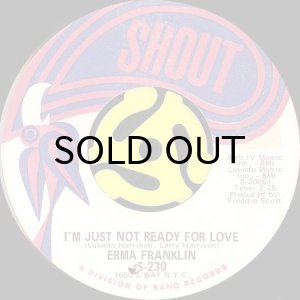 画像2: ERMA FRANKLIN / OPEN UP YOUR SOUL b/w I'M JUST NOT READY FOR LOVE (45's) (2)