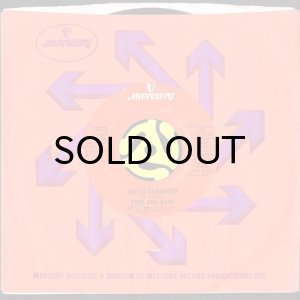 画像3: FIRE AND RAIN / HELLO STRANGER (45's) (VINYL PRESS) (3)