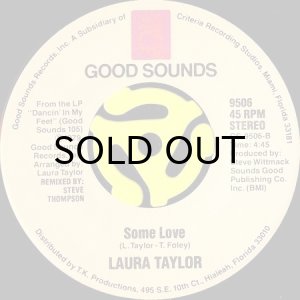 画像1: LAURA TAYLOR / SOME LOVE (45's) (1)