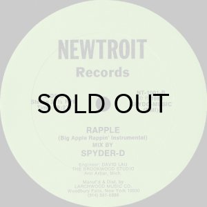 画像2: SPYDER-D / BIG APPLE RAPPIN' b/w RAPPLE (2)