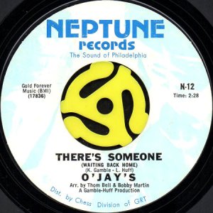 画像2: O'JAYS / ONE NIGHT AFFAIR b/w THERE'S SOMEONE (45's) (2)