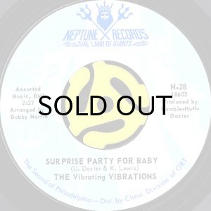画像2: THE VIBRATING VIBRATIONS / RIGHT ON BROTHER-RIGHT ON b/w SURPRISE PARTY FOR BABY (45's) (2)