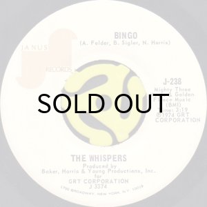 画像1: THE WHISPERS / BINGO b/w ONCE MORE WITH FEELING (45's) (1)