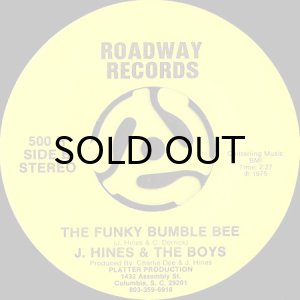 画像1: J. HINES & THE BOYS / THE FUNKY BUMBLE BEE (45's) (1)
