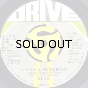 画像2: MIAMI / CHICKEN YELLOW (45's) (2)