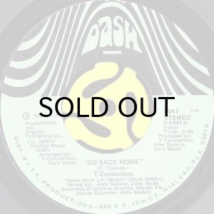 画像2: T-CONNECTION / ON FIRE b/w GO BACK HOME (45's) (2)