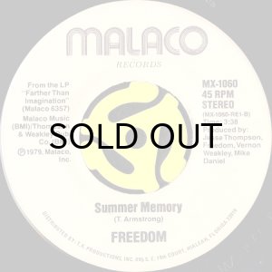 画像2: FREEDOM / GET UP AND DANCE b/w SUMMER MEMORY (45's) (2)