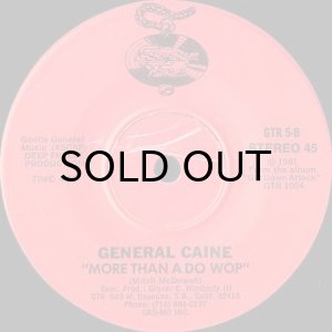 画像2: GENERAL CAINE / SHAKE (45's) (SMALL HOLE) (2)
