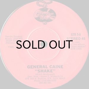 画像1: GENERAL CAINE / SHAKE (45's) (SMALL HOLE) (1)