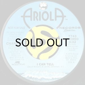 画像2: CHANSON / I CAN TELL (45's) (PROMO) (2)