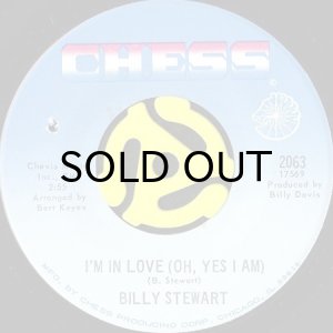 画像1: BILLY STEWART / I'M IN LOVE (OH, YES I AM) b/w CRAZY 'BOUT YOU BABY (45's) (1)