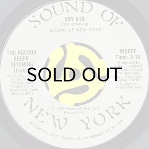 画像2: INDEEP / THE RECORD KEEPS SPINNING (45's) (2)