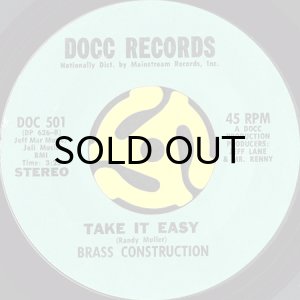 画像2: BRASS CONSTRUCTION / TWO TIMIN' LADY b/w TAKE IT EASY (45's) (2)