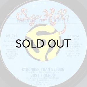 画像2: JUST FRIENDS / STRONGER THAN BEFORE (45's) (PROMO) (2)