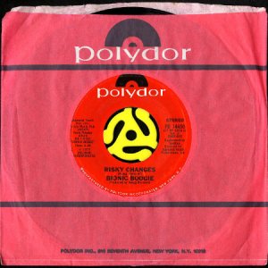 画像3: BIONIC BOOGIE / RISKY CHANGES (45's) (3)