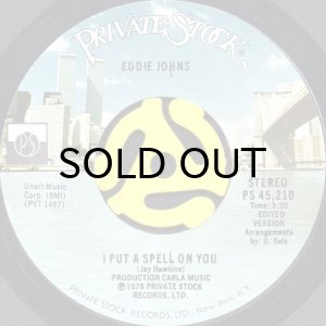 画像1: EDDIE JOHNS / I PUT A SPELL ON YOU (45's) (1)