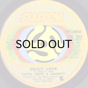 画像2: FAITH, HOPE & CHARITY / WHO MADE YOU GO b/w HEAVY LOVE (45's) (2)