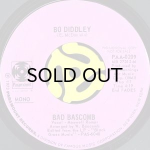 画像1: BAD BASCOMB / BO DIDDLEY (45's) (PROMO) (1)