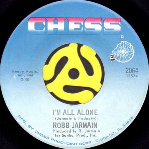 画像1: ROBB JARMAIN / I'M ALL ALONE (45's) (1)